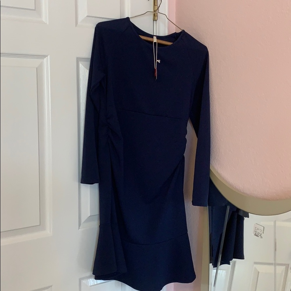 Pink Blush Maternity Dress